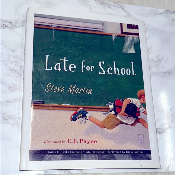 Late for School Book by Steve Martin - Picture 3 of 16